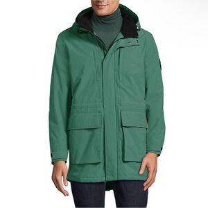 Lands' End Men's Waterproof Squall Parka Coat NWT